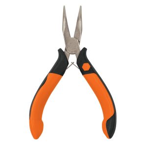 Mini pinza de punta curva 5" mango Comfort Grip | 17365 Truper