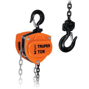 Tecle de cadena de 1/2 ton, Truper
