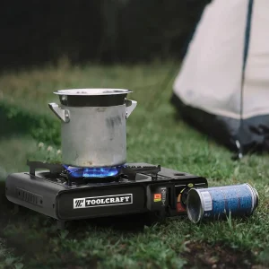 Cocina Estufa de Gas Portátil Encendido Electrónico
