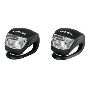 Juego de linterna trasera y delantera para bicicleta, Pretul