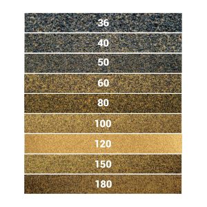 Lija para madera papel cabinet, grano 180
