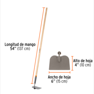 Azadón jardinero Classic, con collar, mango 54" | 10553 Truper