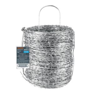 Alambre de púas, calibre 17.5, 200 m | 103403 Truper